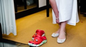 make up evgeniia wedding shoes