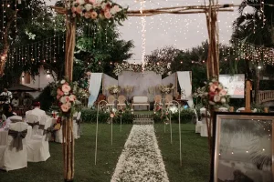 Private Villa Wedding Package cakra romantic bali wedding7